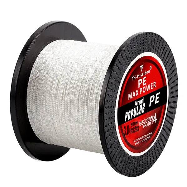 500M SeaKnight Brand Tri-Poseidon Series 4 Strands Super Strong Japan Multifilament PE Braided Fishing Line 8 10 20 30 40 60LB
