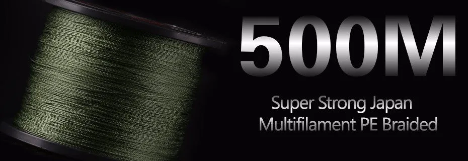500M SeaKnight Brand Tri-Poseidon Series 4 Strands Super Strong Japan Multifilament PE Braided Fishing Line 8 10 20 30 40 60LB