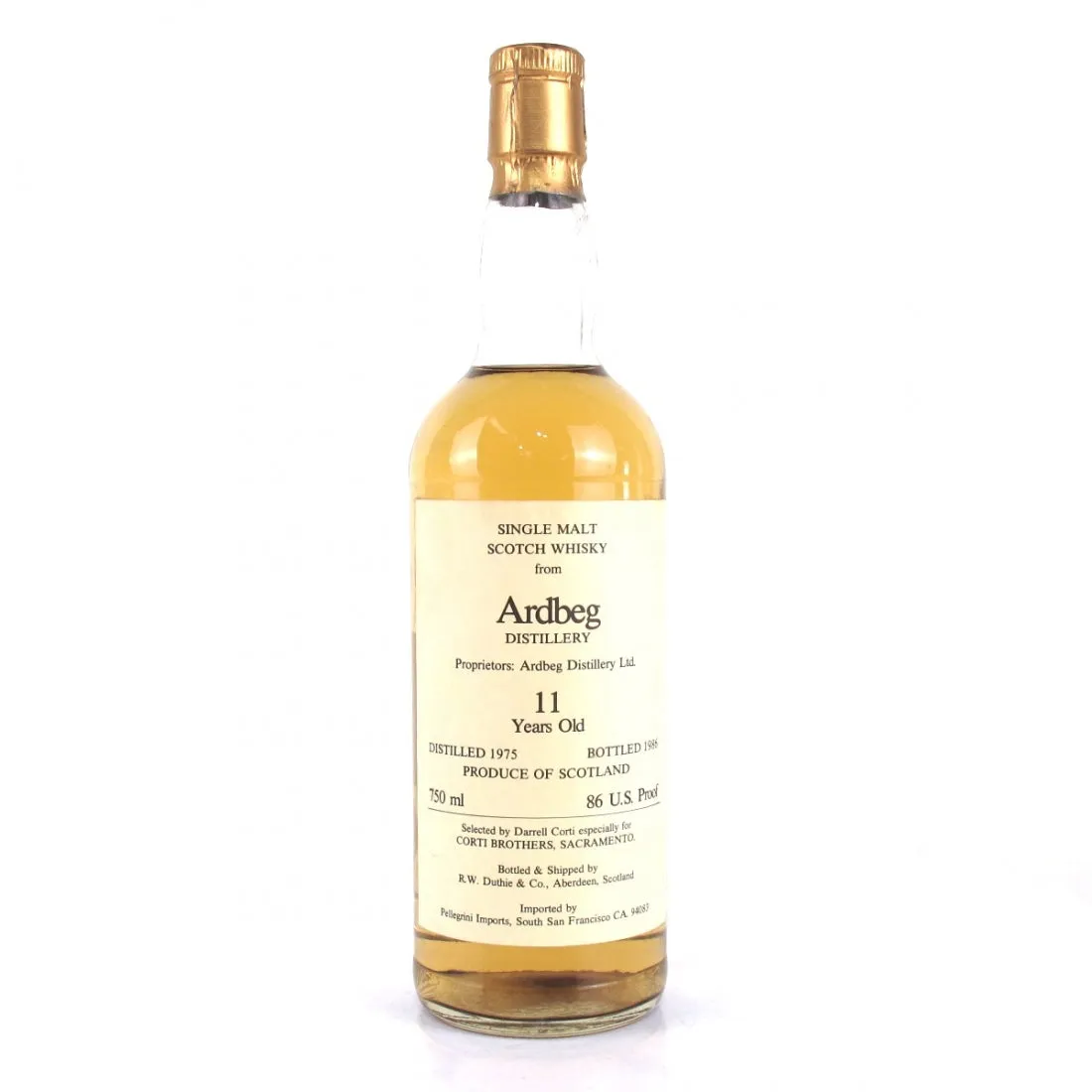 Ardbeg 1975 11 Years Duthie - Corti Brothers