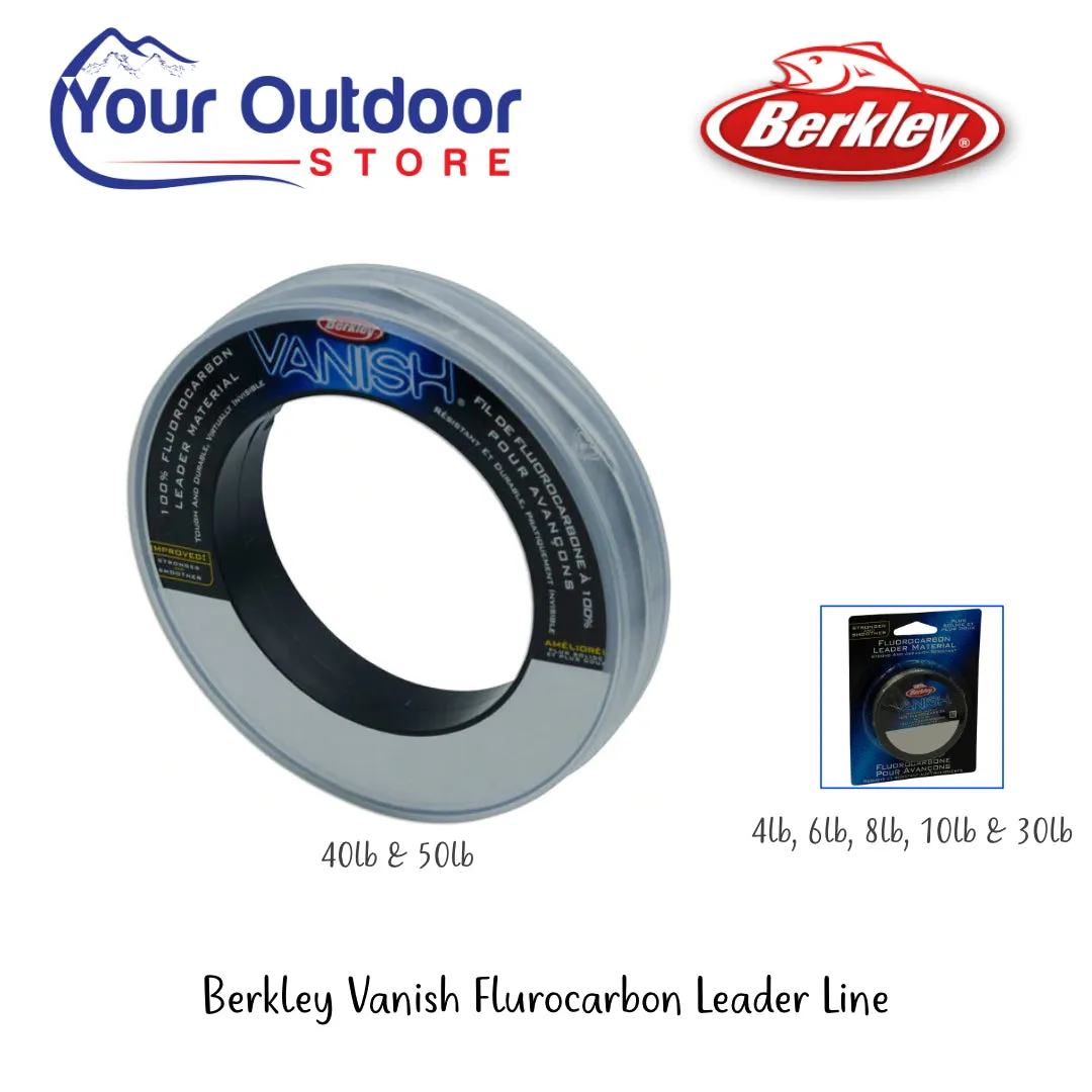 Berkley Vanish Fluorocarbon Leader Line