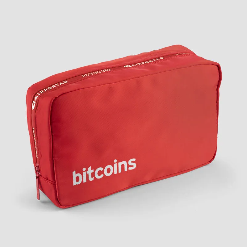 Bitcoins - Packing Bag