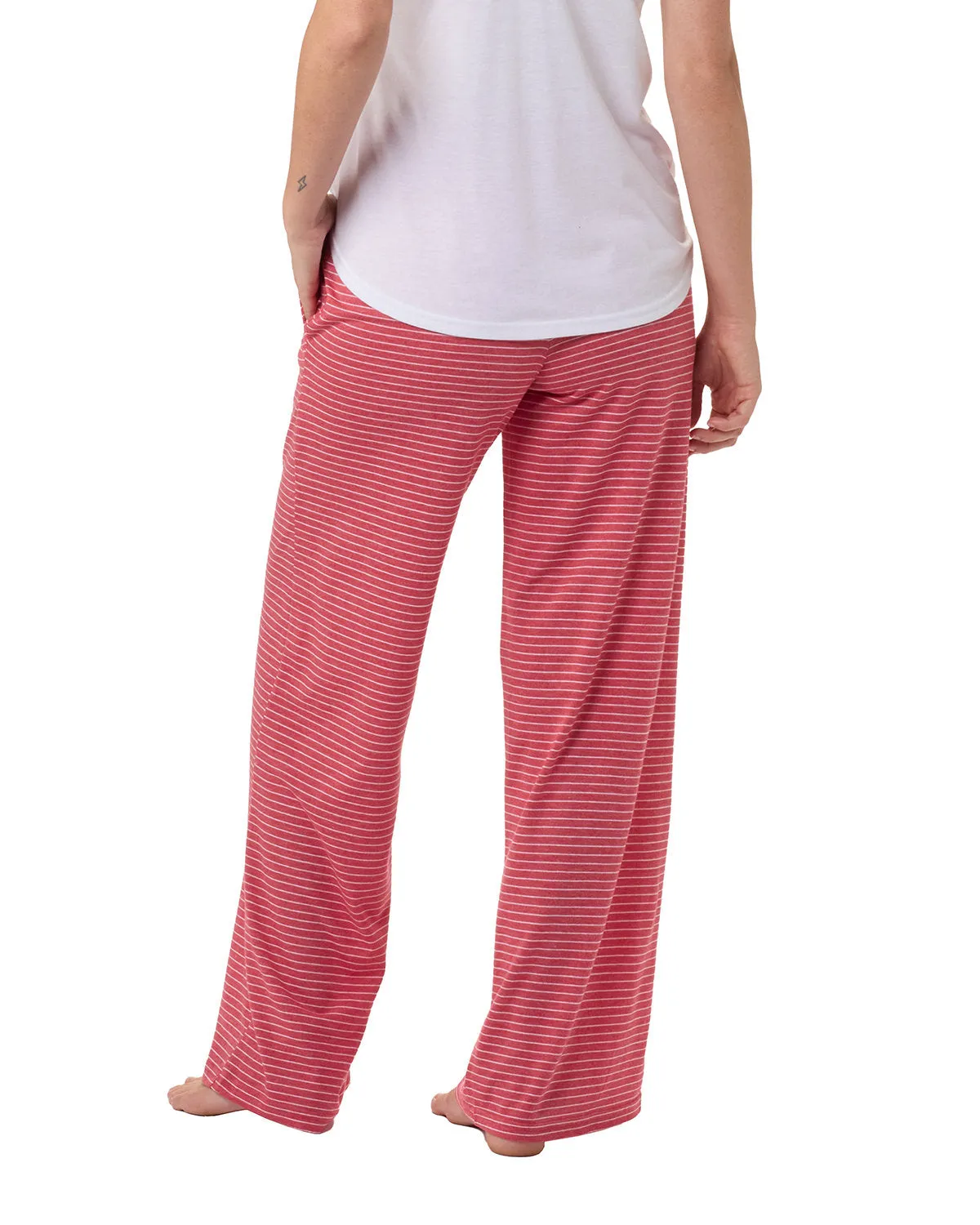 Boxercraft Ladies' Evelyn Stripe Wide Leg Pants
