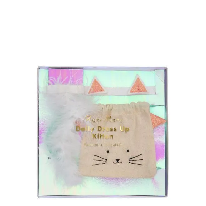 CAT BACKPACK DOLLY DRESS UP