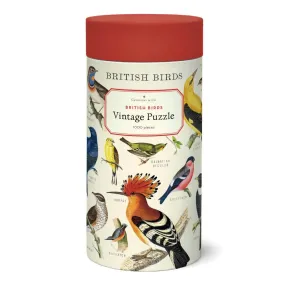 Cavallini 1000pc Vintage Puzzle - British Birds