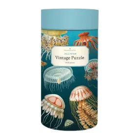 Cavallini 1000pc Vintage Puzzle - Jellyfish