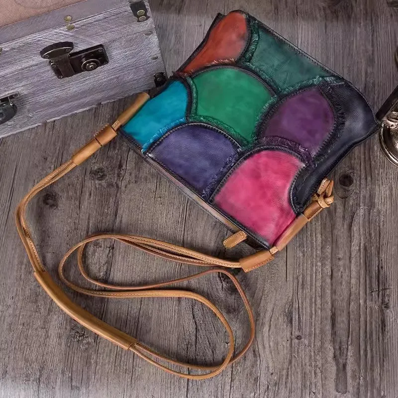 Chic Womens Leather Shoulder Bag Small Shoulder Bags For Women