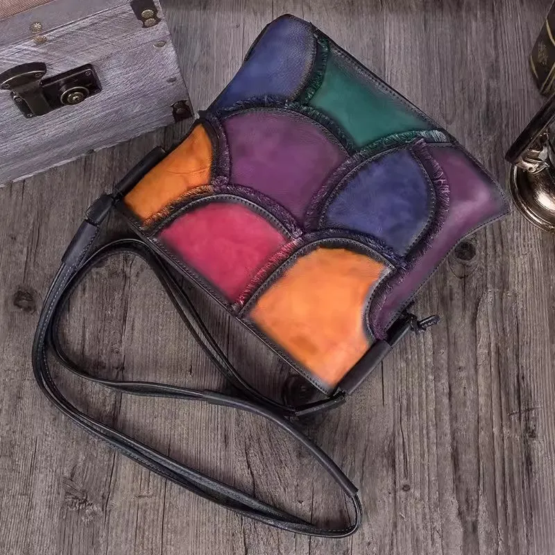 Chic Womens Leather Shoulder Bag Small Shoulder Bags For Women