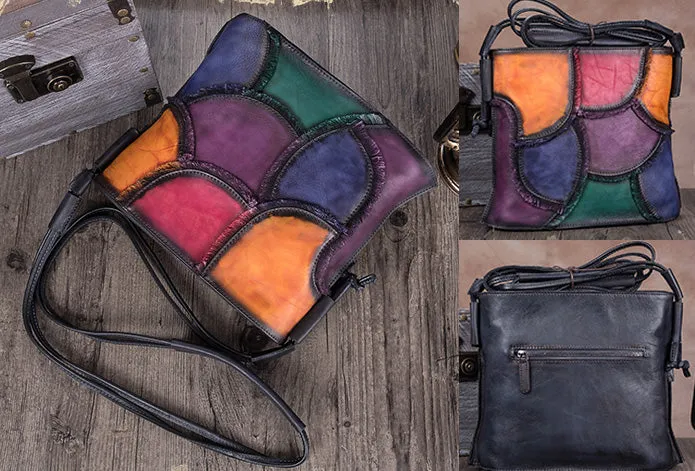 Chic Womens Leather Shoulder Bag Small Shoulder Bags For Women