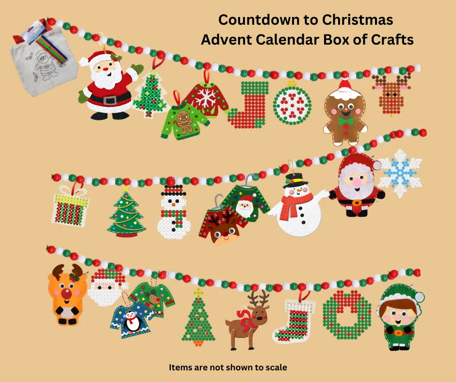 Craft 'n Stitch Countdown to Christmas Advent Calendar Box - While Supplies Last