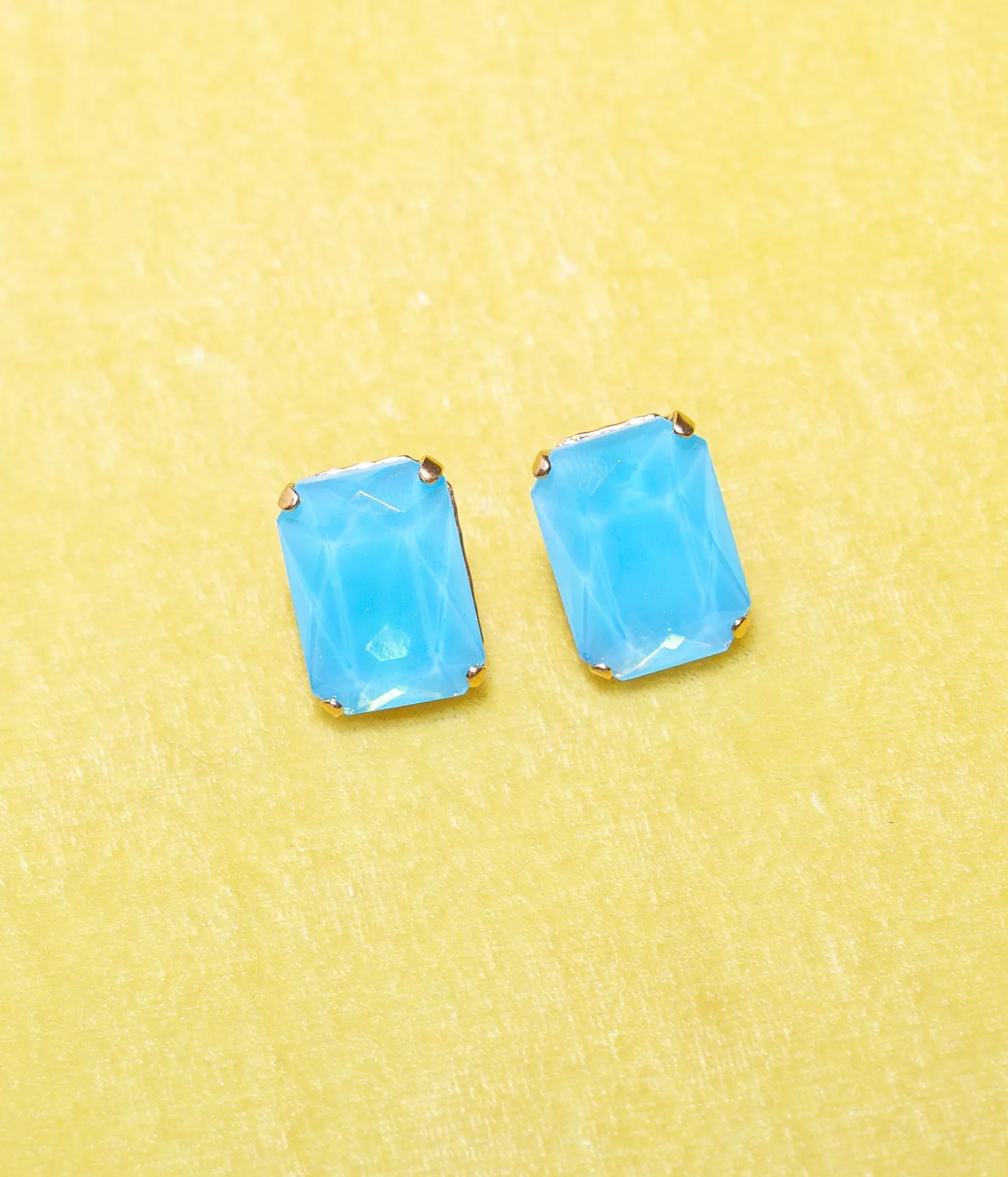 Danielle Studs in Cerulean