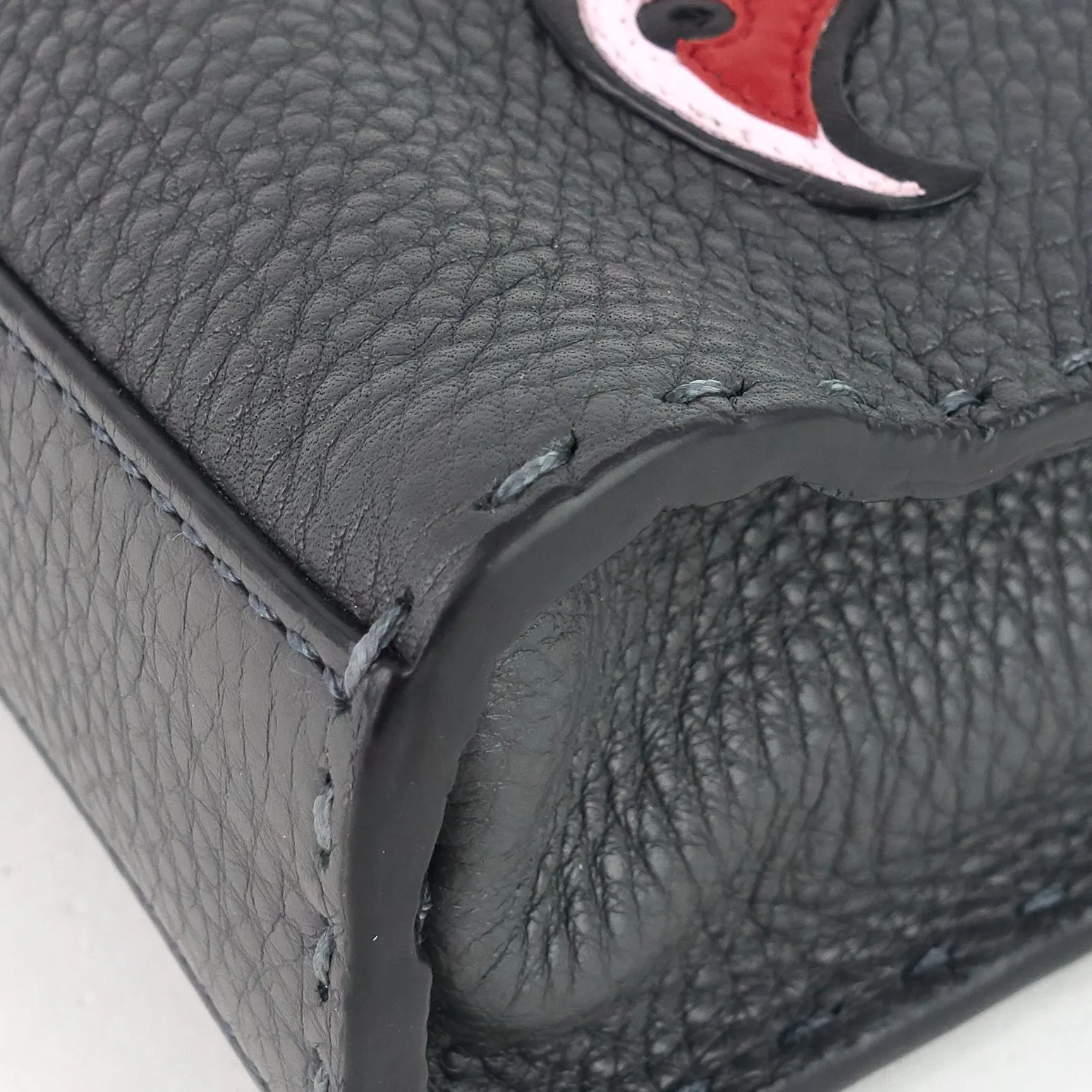 FENDI Peekaboo Fit Mini Selleria Leather Patch Bag