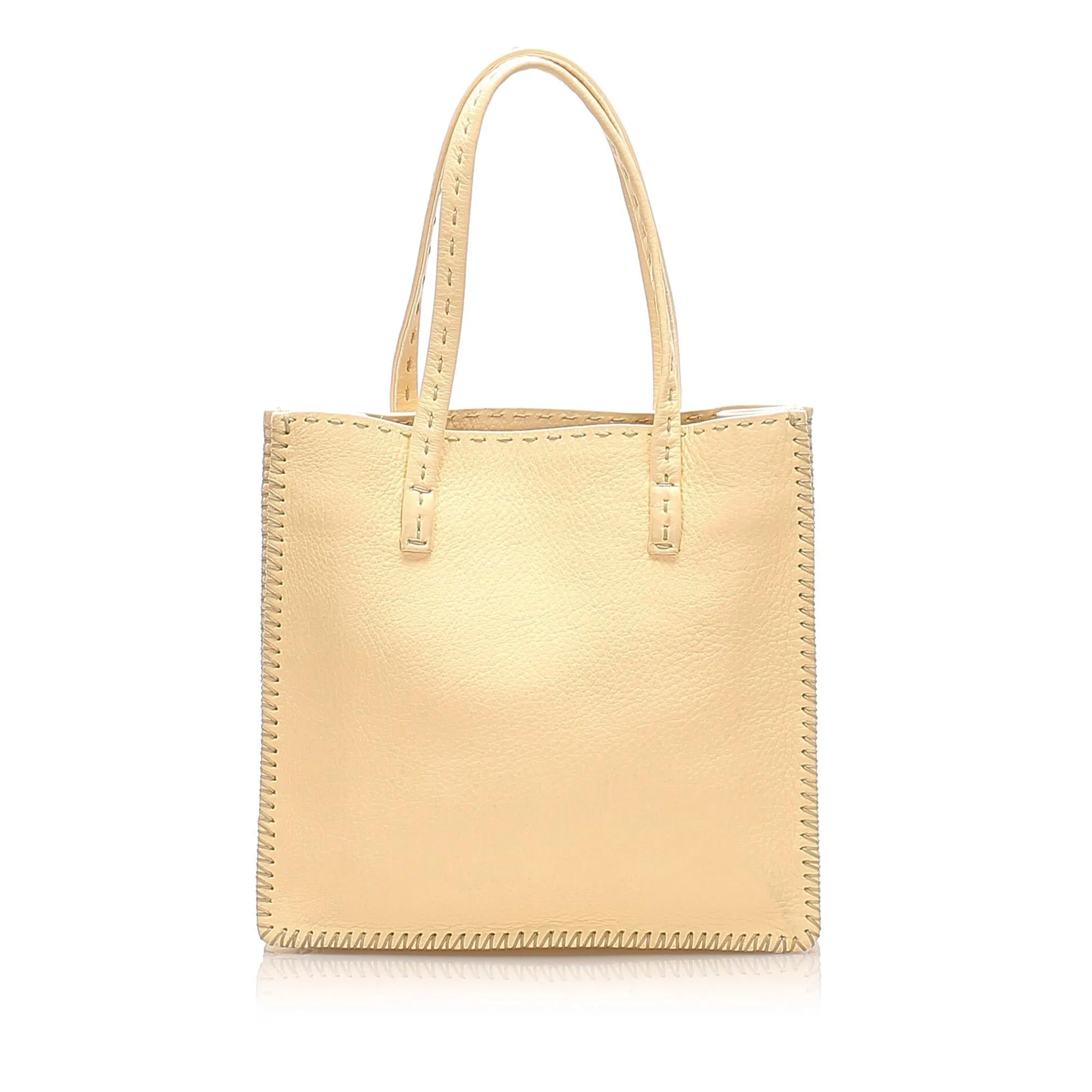 Fendi Selleria Leather Handbag (SHG-15496)