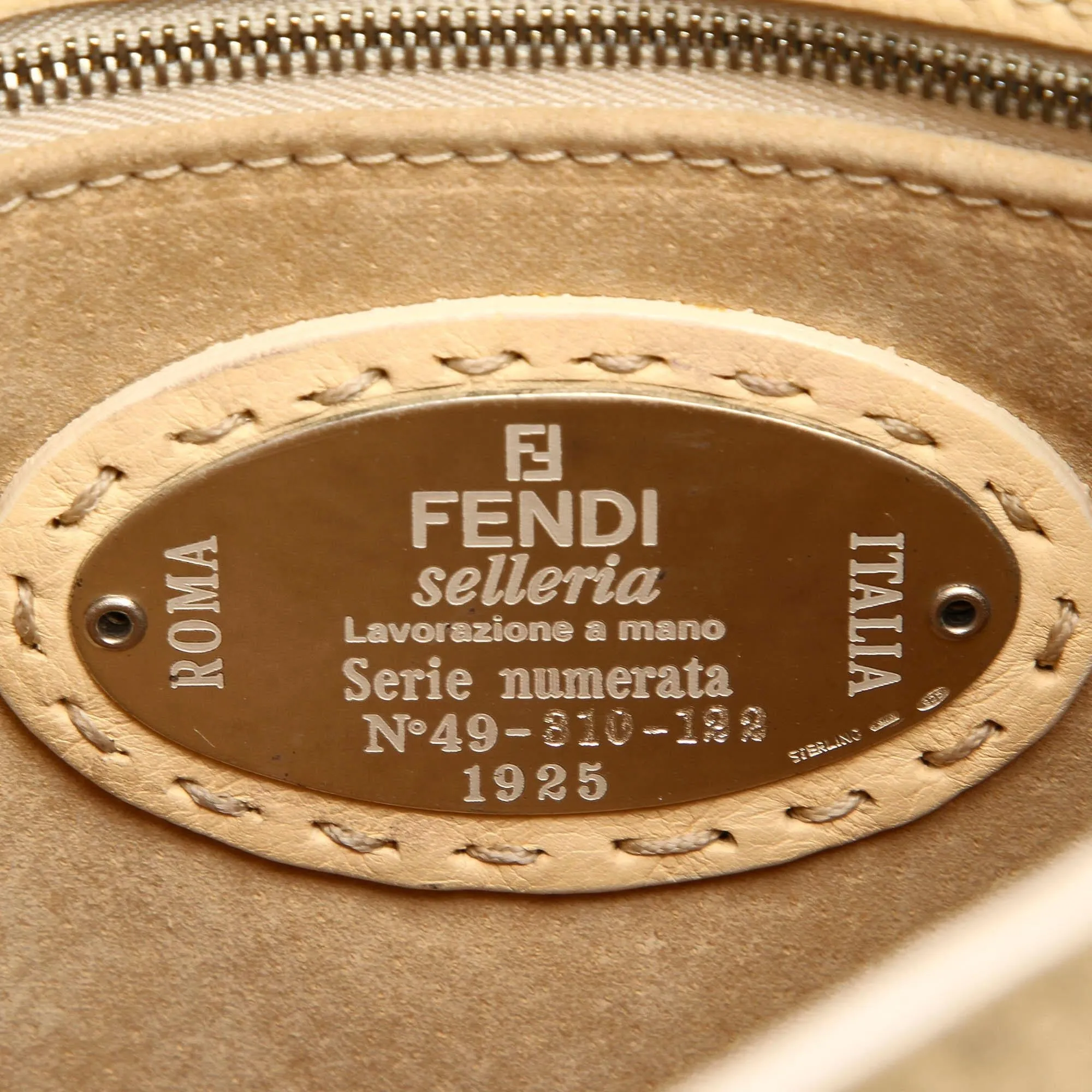Fendi Selleria Leather Handbag (SHG-15496)