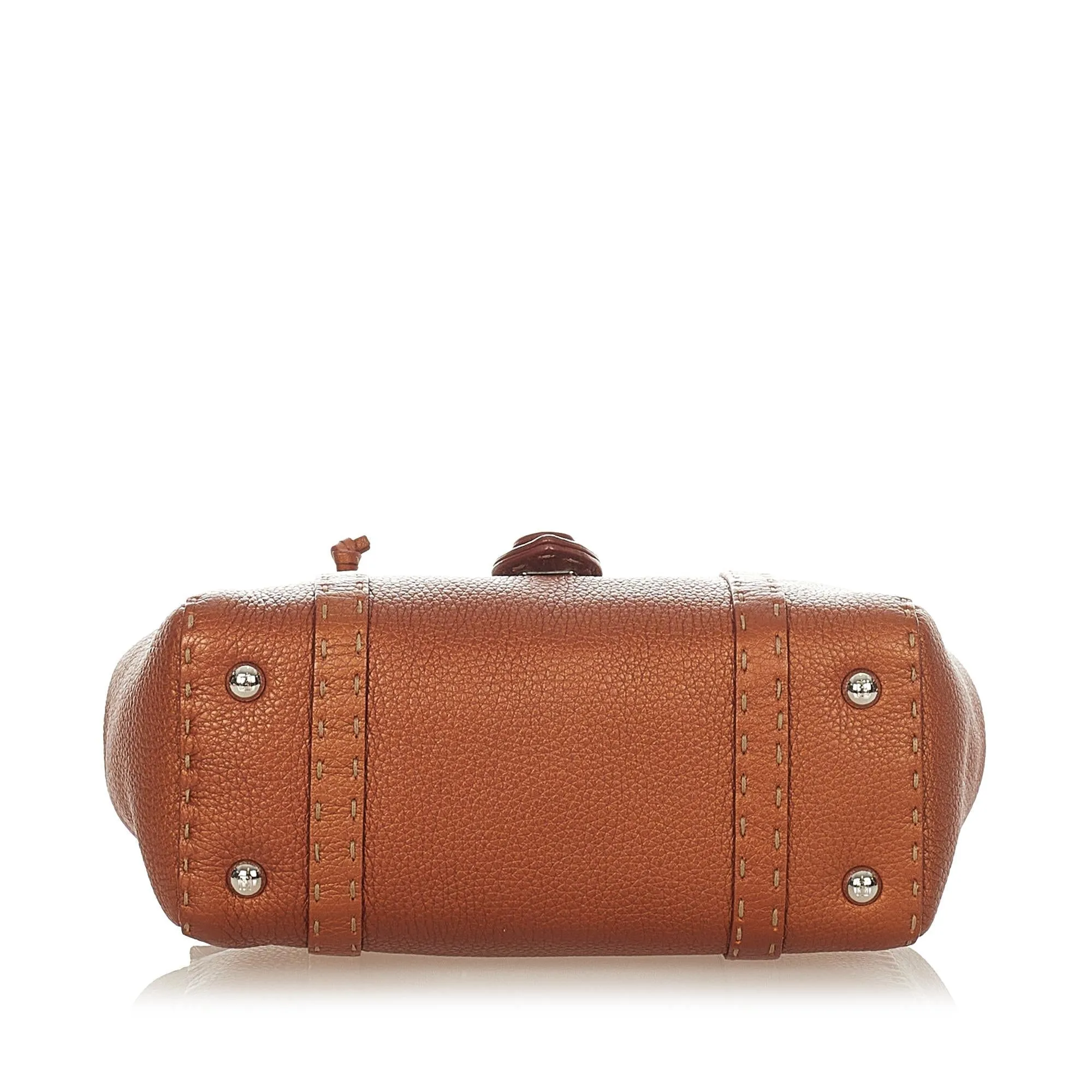 Fendi Selleria Linda Leather Handbag (SHG-37199)