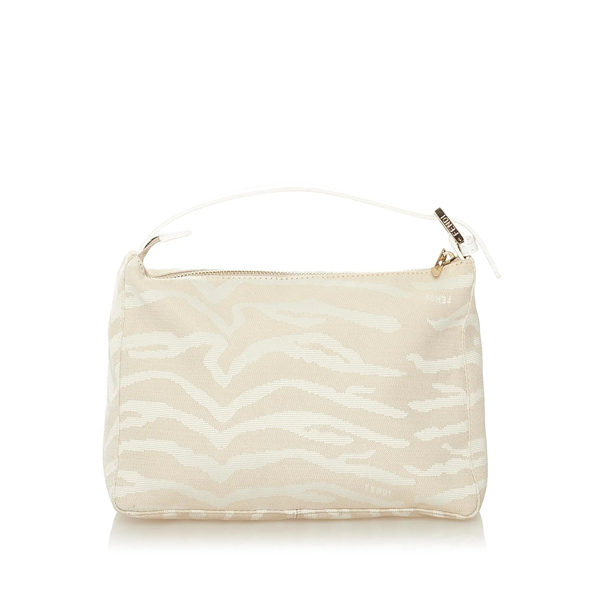 Fendi Tiger Print Canvas Handbag (SHG-37196)