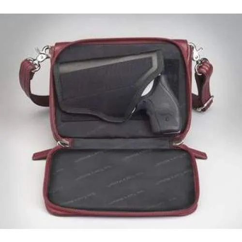 GTM Original Compact Leather Crossbody Organizer