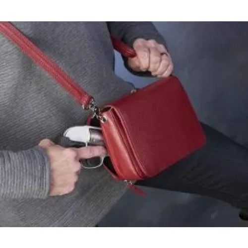 GTM Original Compact Leather Crossbody Organizer
