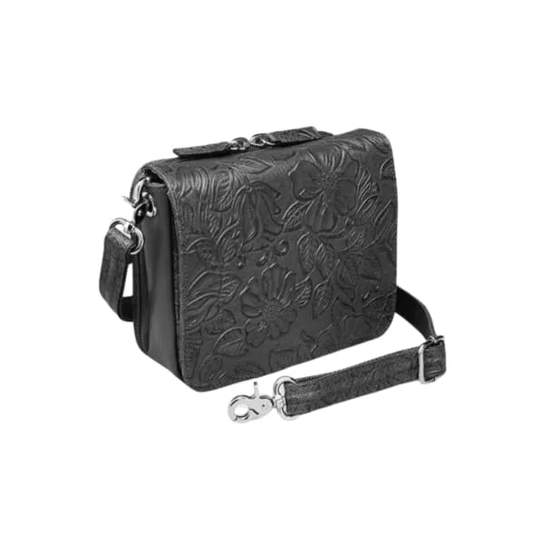 GTM Original Compact Leather Crossbody Organizer