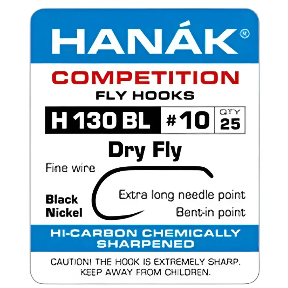 Hanak Dry Fly H130BL Fly Hook