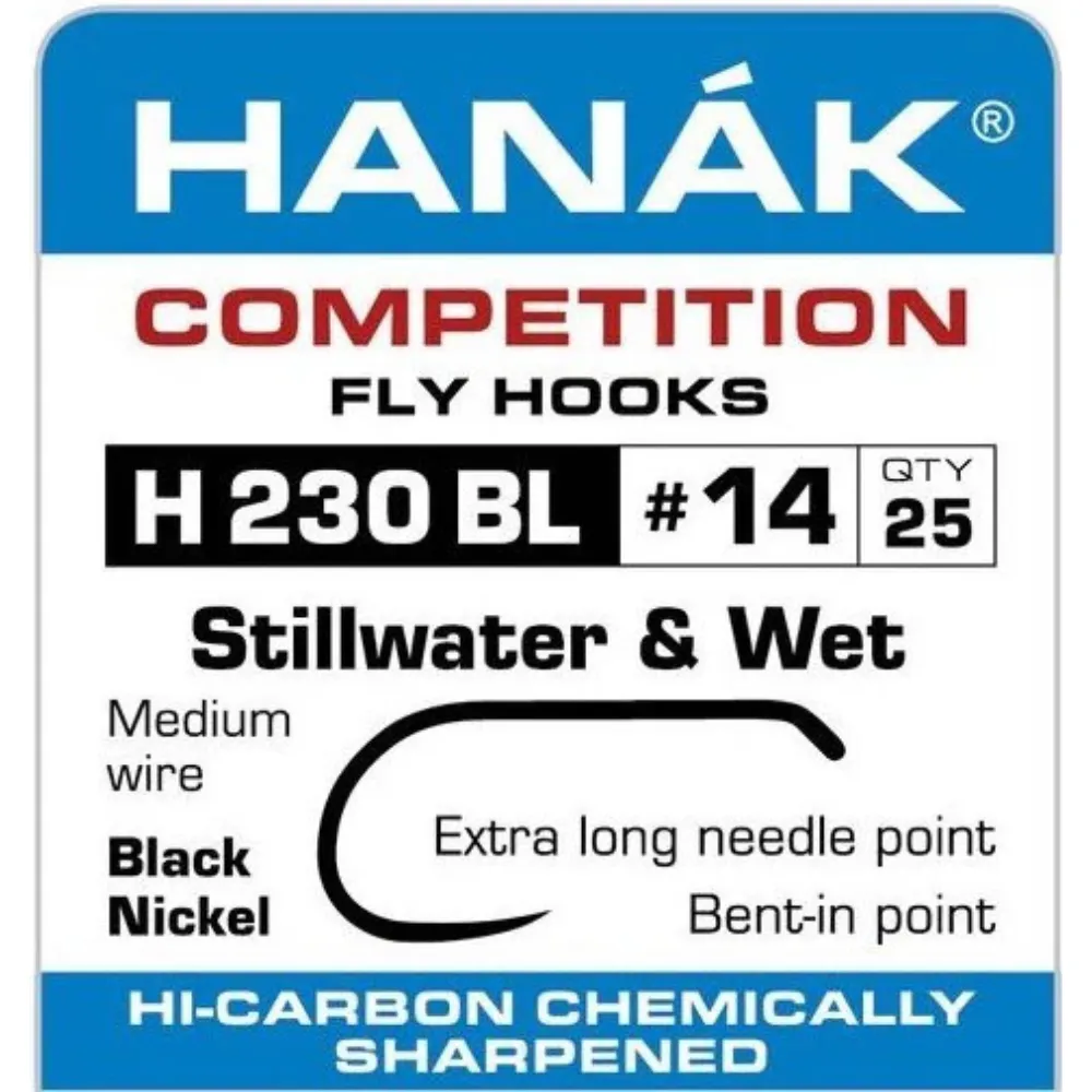 Hanak Stillwater & Wet H230BL Fly Hook
