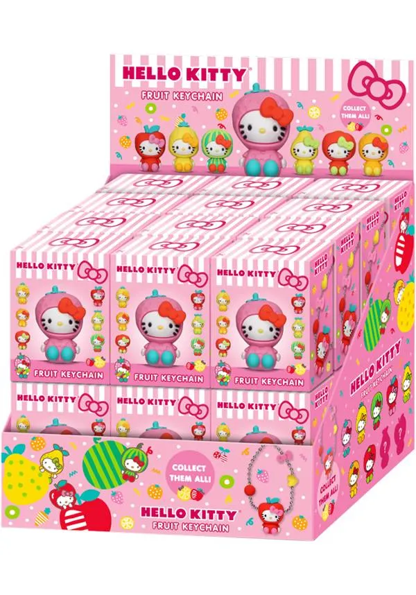 Hello Kitty: 3D Foam Fruits | BAG CLIPS*
