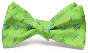 Hooked on Flies: Boys Bow Tie - Blue