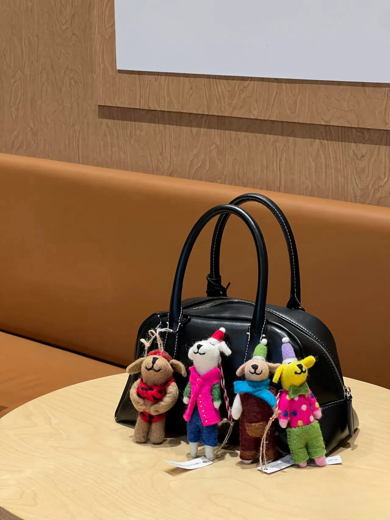 HOT!!!Nepal wool handmade felt pendant Series bag charms