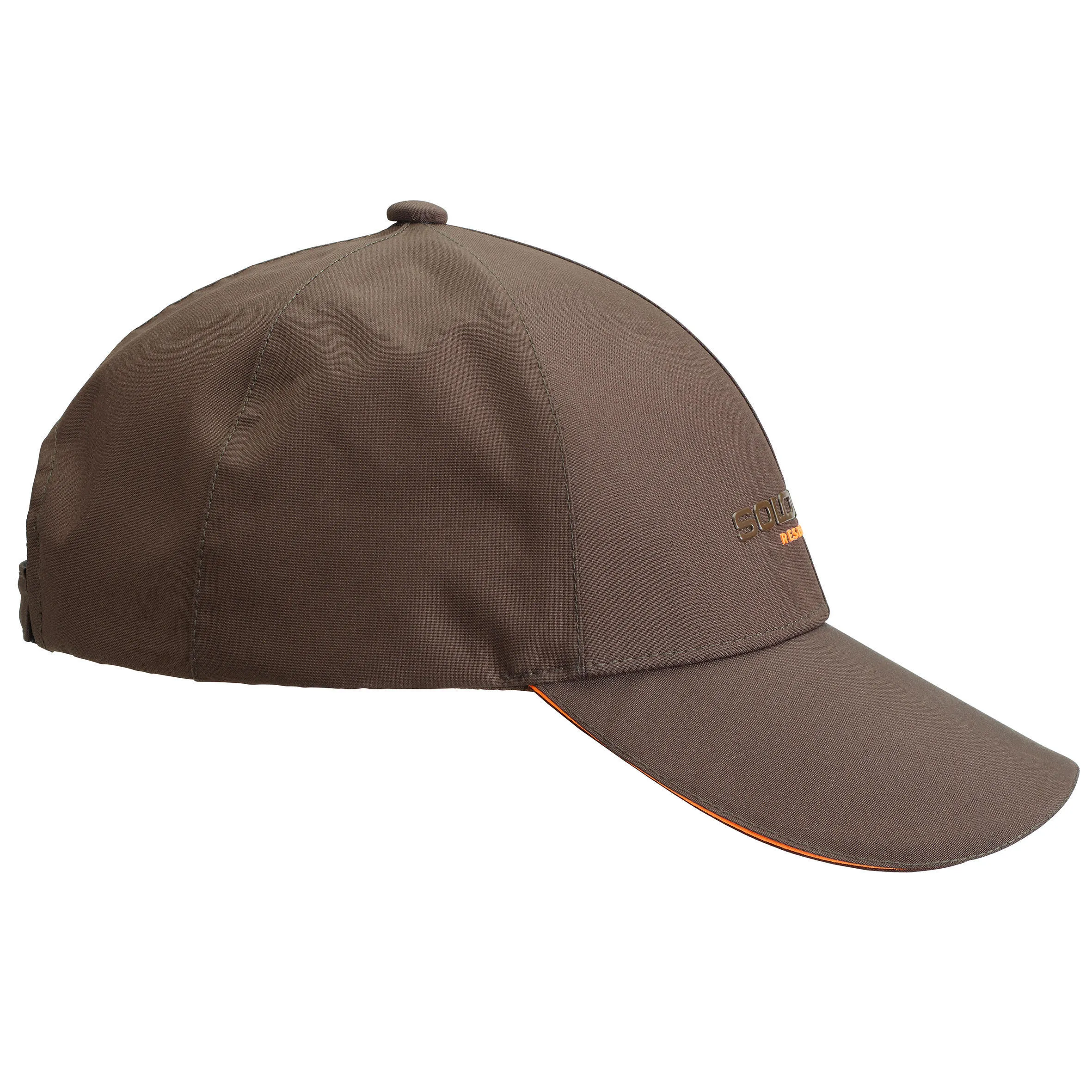 Hunting cap 500 waterproof green SOLOGNAC, dark green