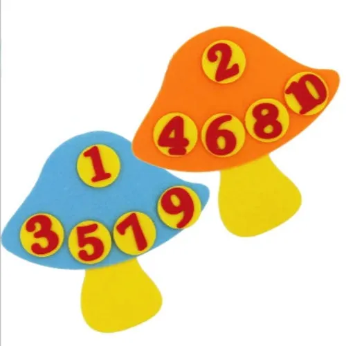 Interactive Felt Math Toy: Fun Digital Learning Aid for Kids 3 
