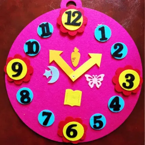 Interactive Felt Math Toy: Fun Digital Learning Aid for Kids 3 