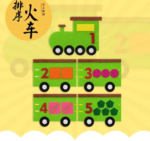 Interactive Felt Math Toy: Fun Digital Learning Aid for Kids 3 