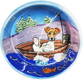 Jack Russel Terrier Dog Bowl