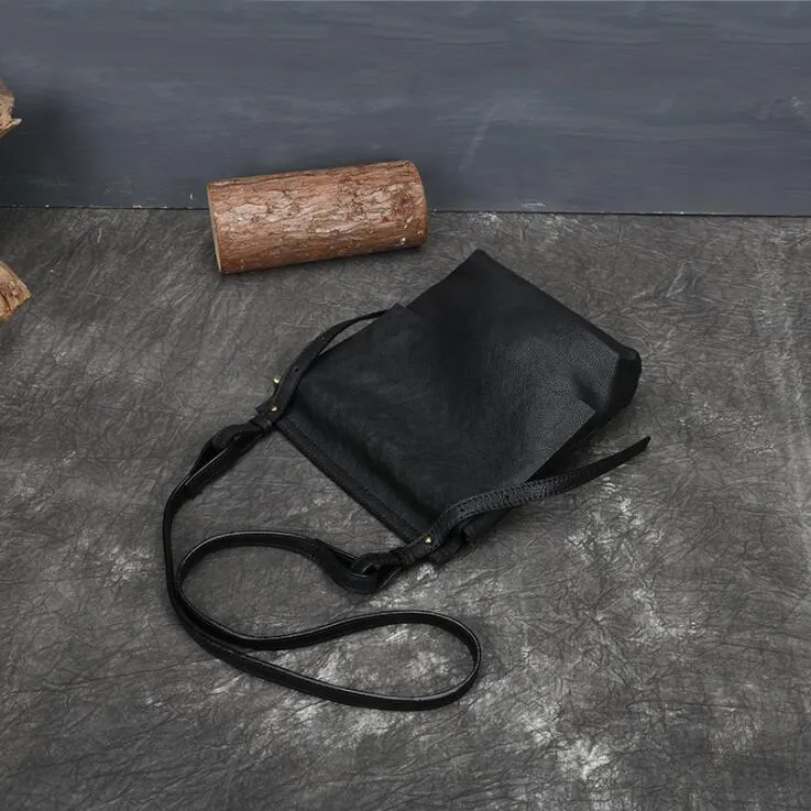 Ladies Leather Over The Shoulder Bag Crossbody Side Bags For Women