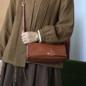 Ladies Small Crossbody Bags Brown Shoulder Bag For Women