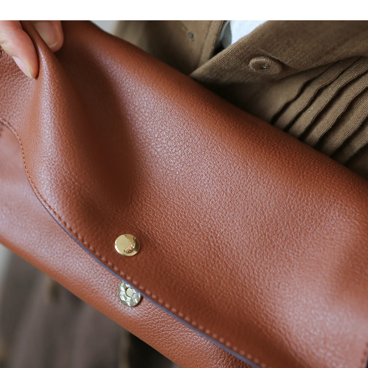 Ladies Small Crossbody Bags Brown Shoulder Bag For Women