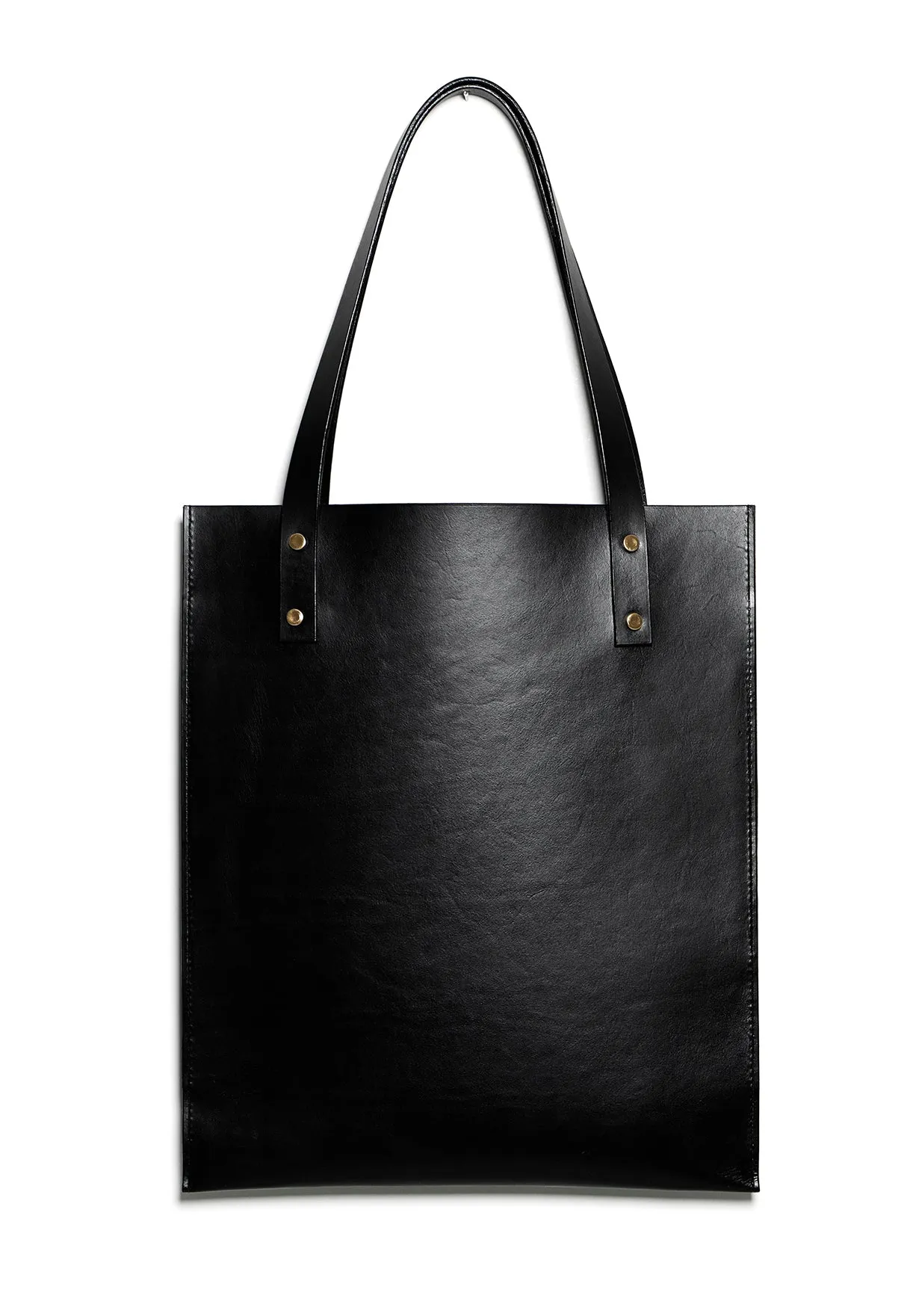 Leather tote: HEBERT (black)
