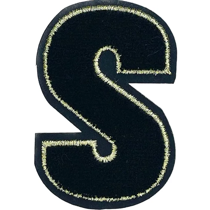 Letter A Hot fix Or Sew Patch