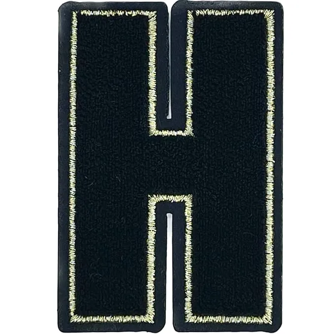 Letter A Hot fix Or Sew Patch