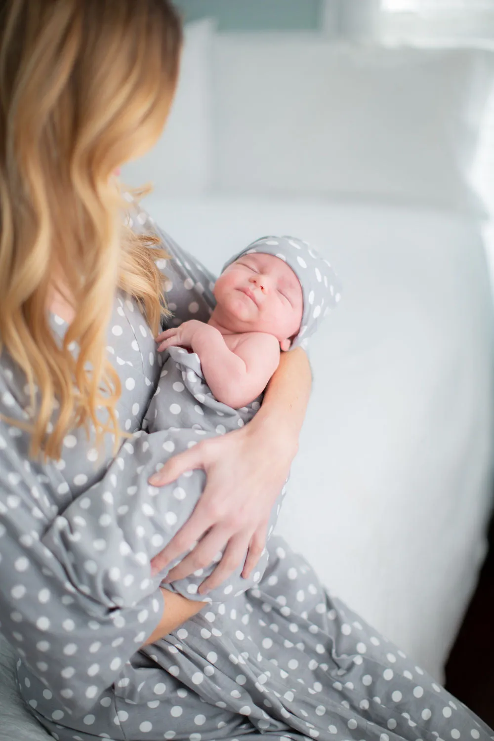 Lisa Robe & Newborn Swaddle Blanket Set