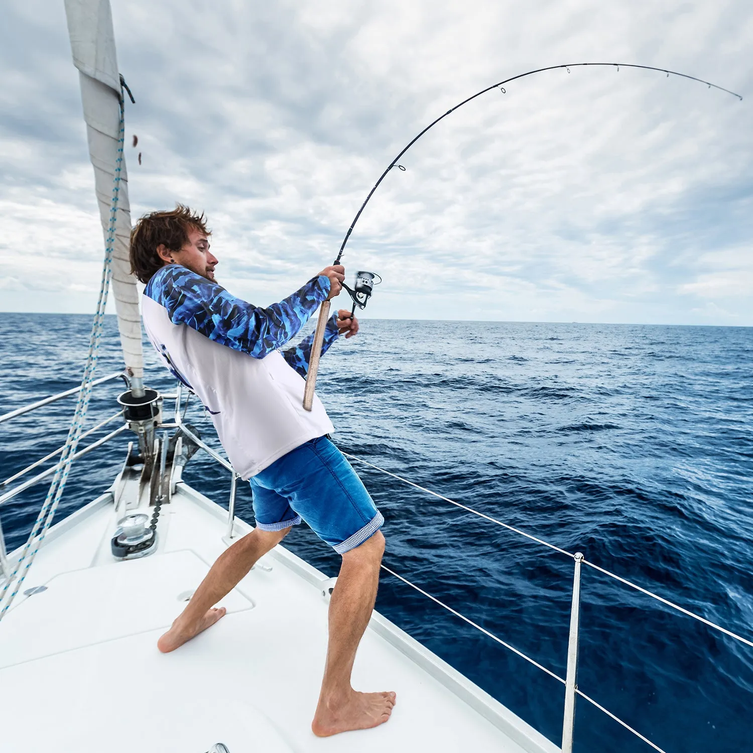Long Sleeve Shirts UPF 50  (Sailfish)