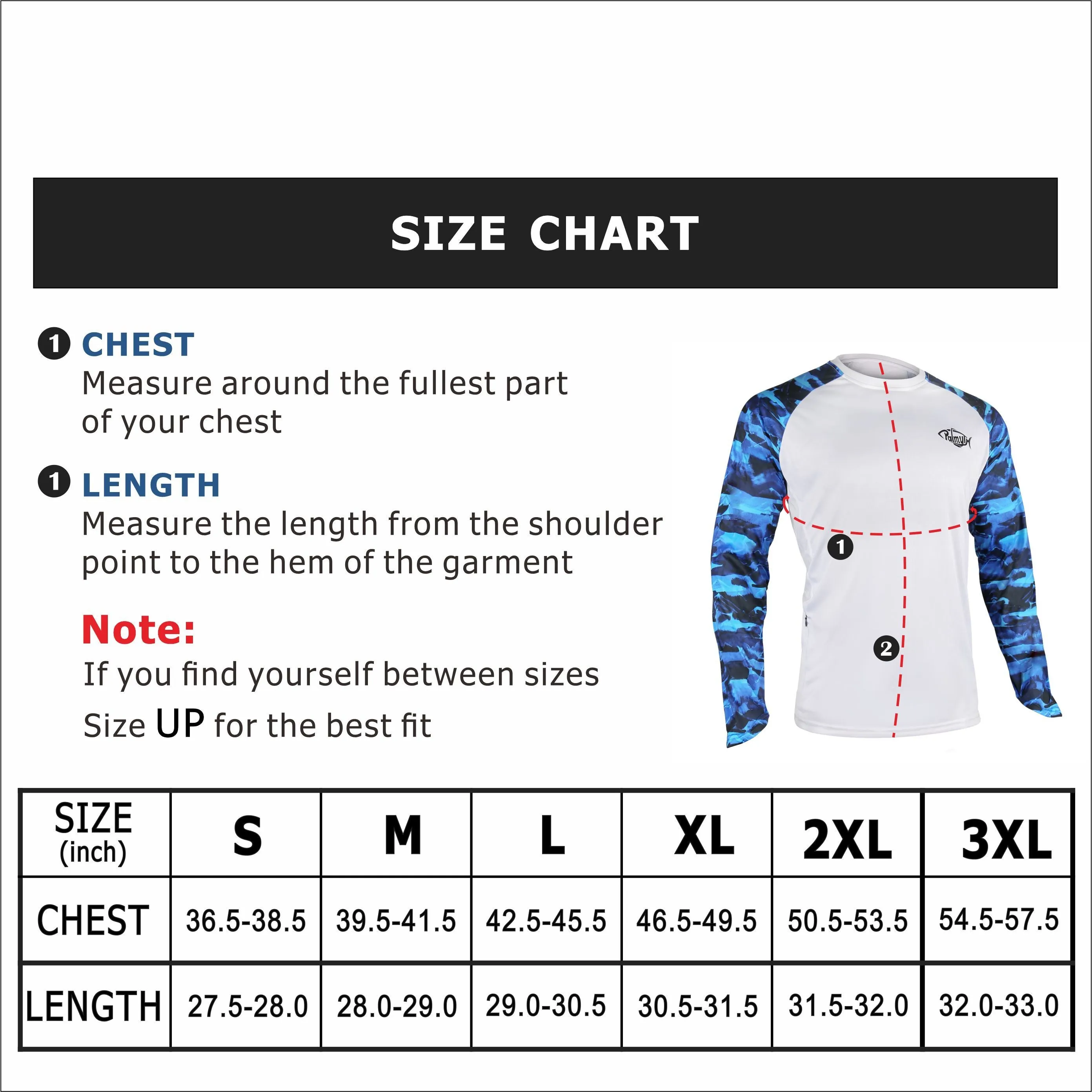 Long Sleeve Shirts UPF 50  (Sailfish)