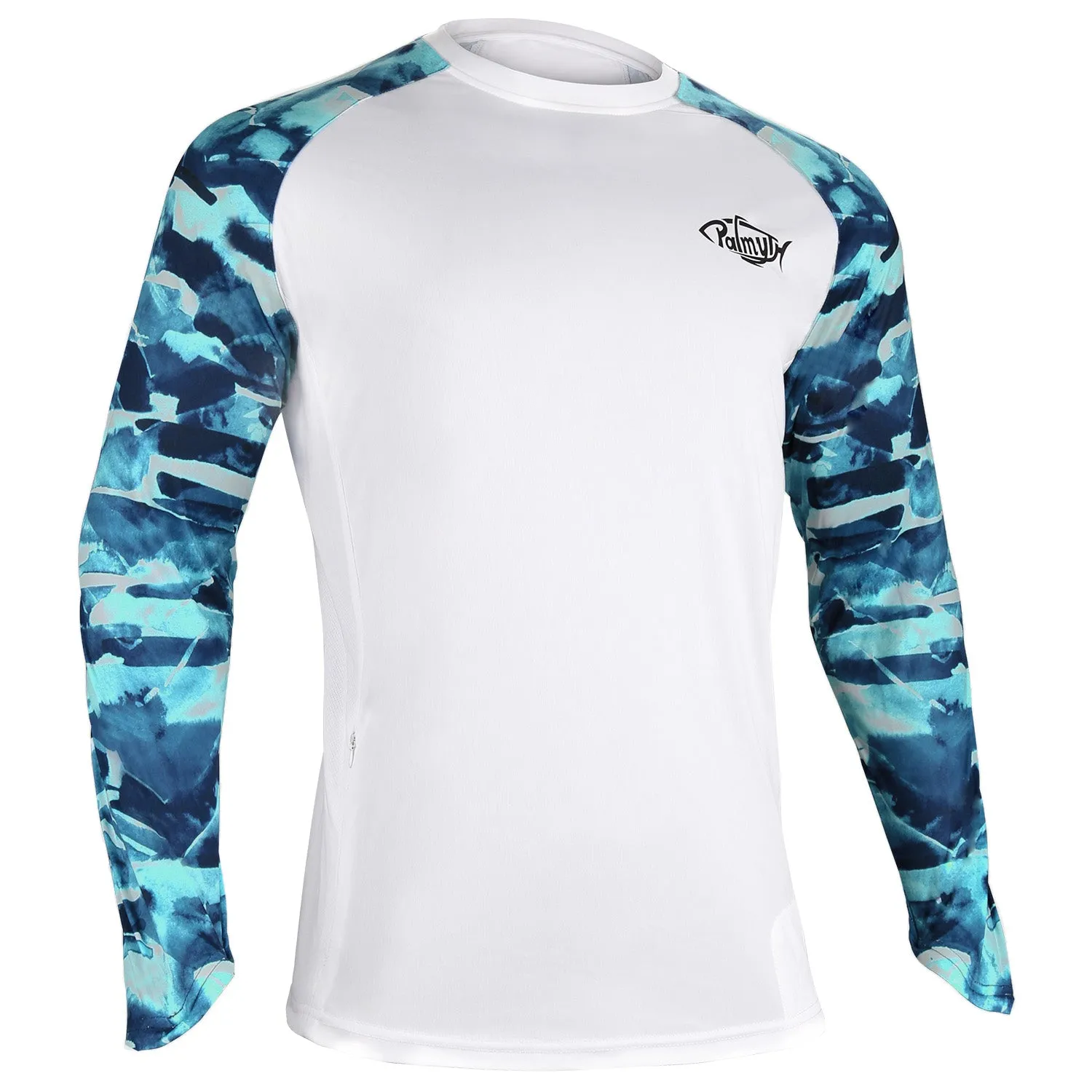 Long Sleeve Shirts UPF 50  (Shark Chases Seal)