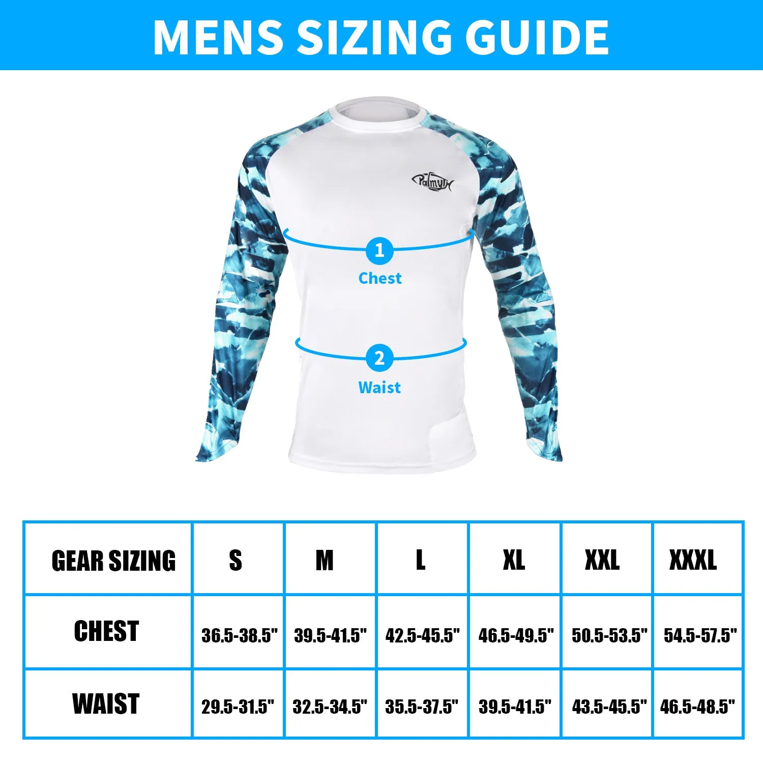 Long Sleeve Shirts UPF 50  (Shark Chases Seal)