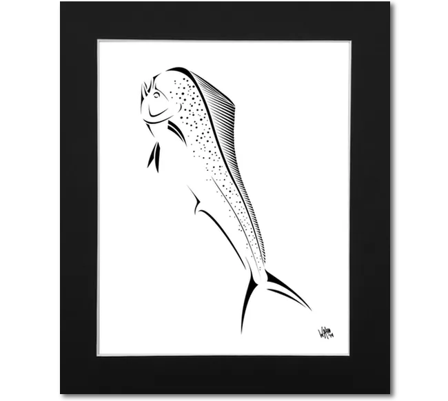 Mahi-Mahi Art Print