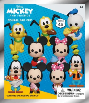 Mickey & Friends - Series 43 - 3D Foam Bag Clip