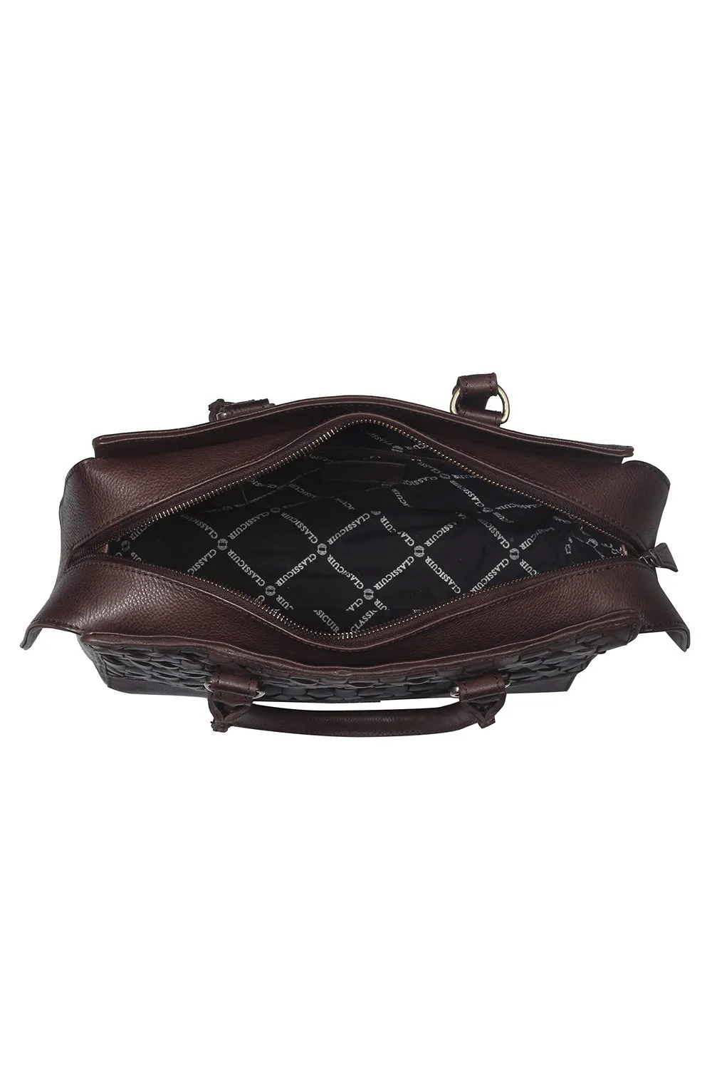 Nantes Cross Weave Shoulder Bag