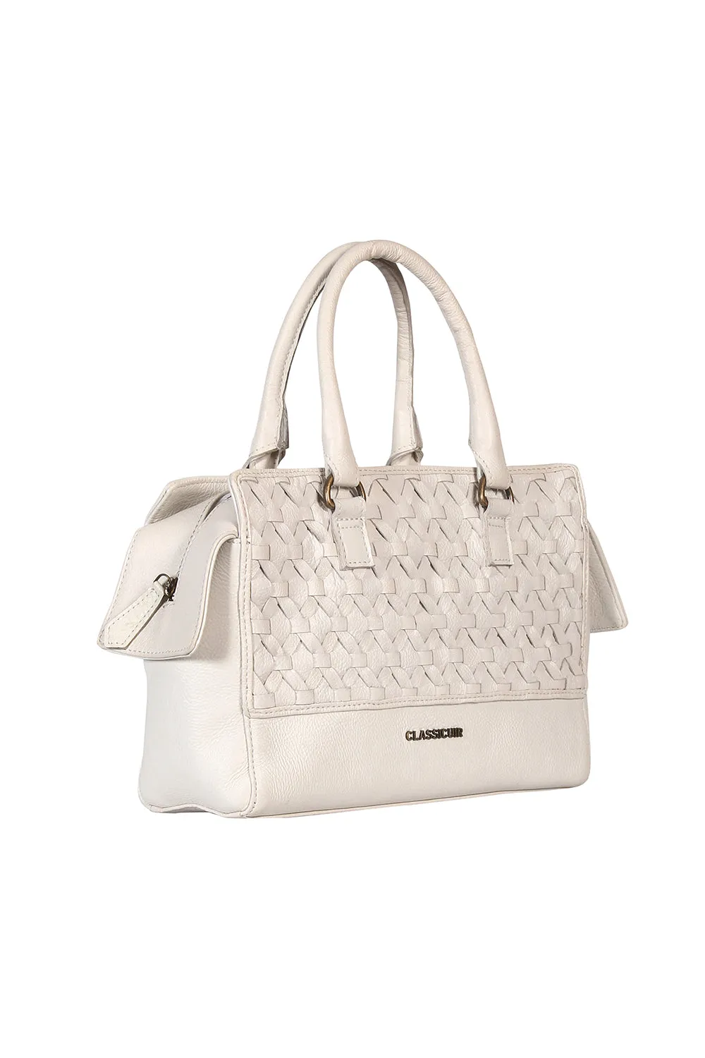 Nantes Cross Weave Shoulder Bag