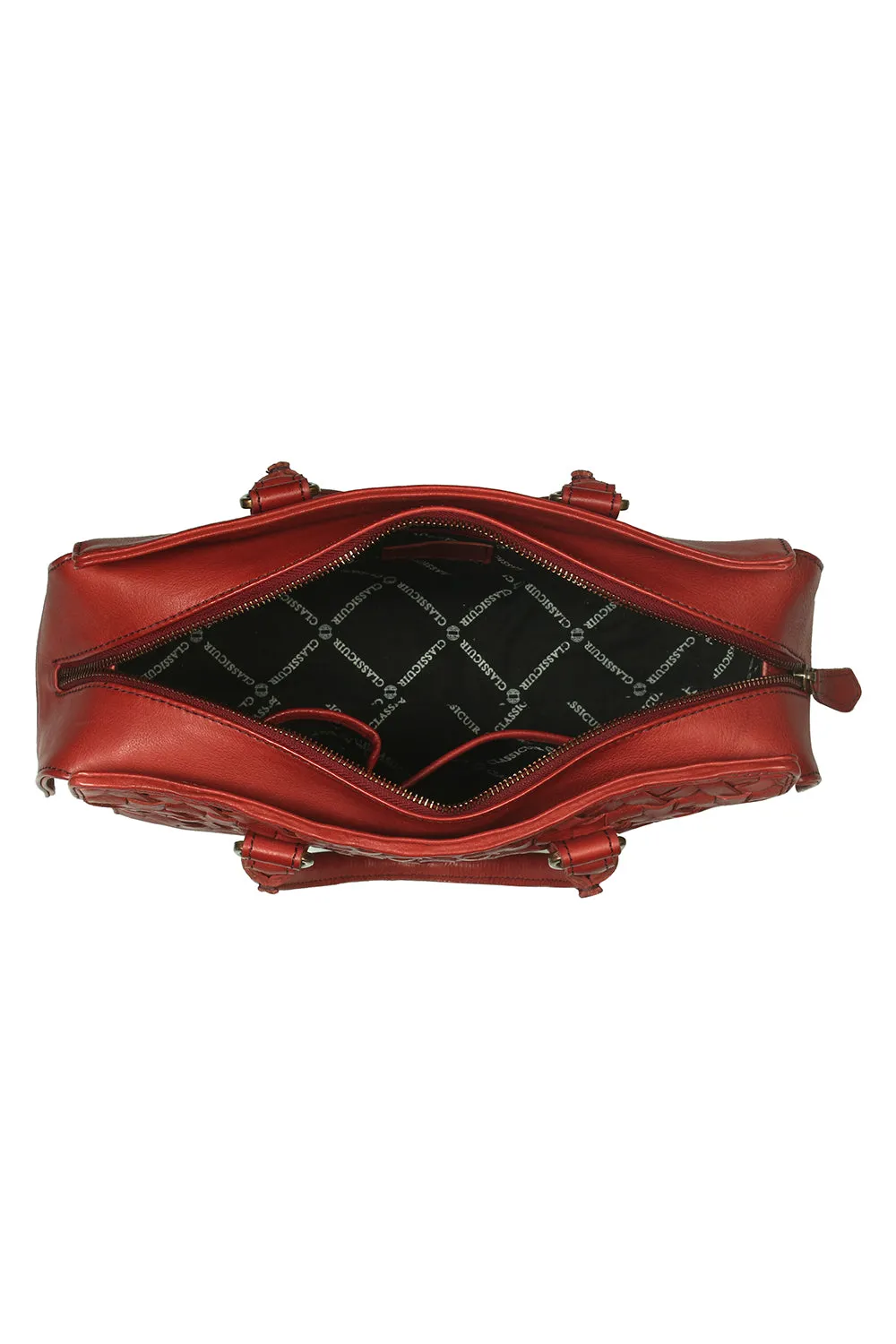 Nantes Cross Weave Shoulder Bag