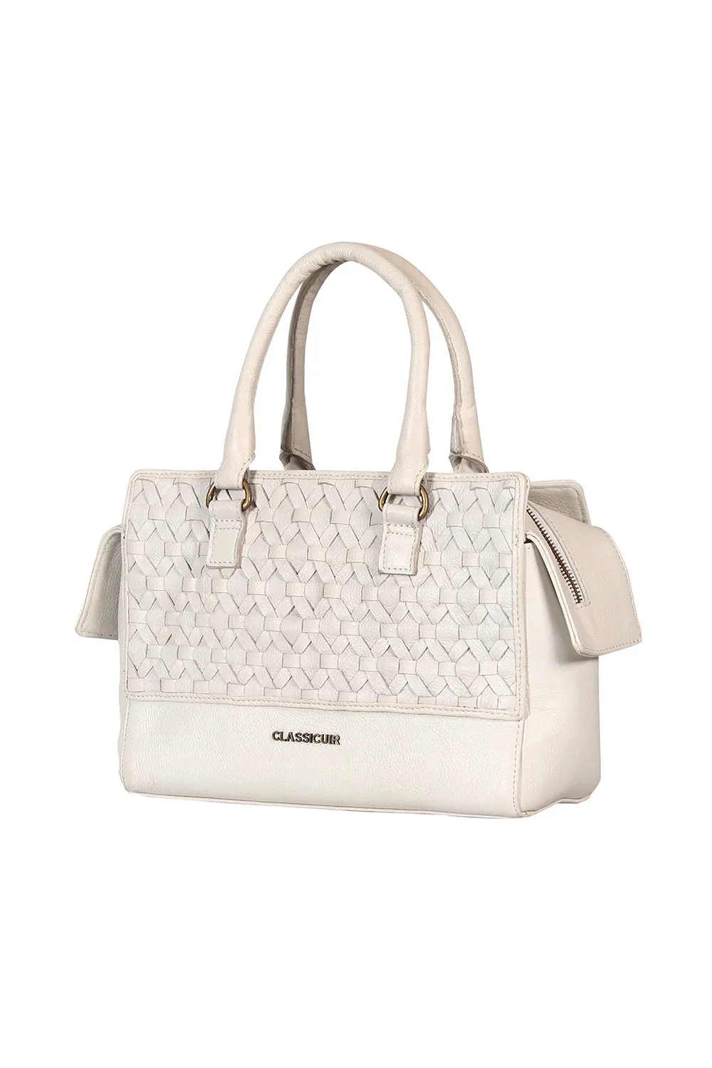 Nantes Cross Weave Shoulder Bag