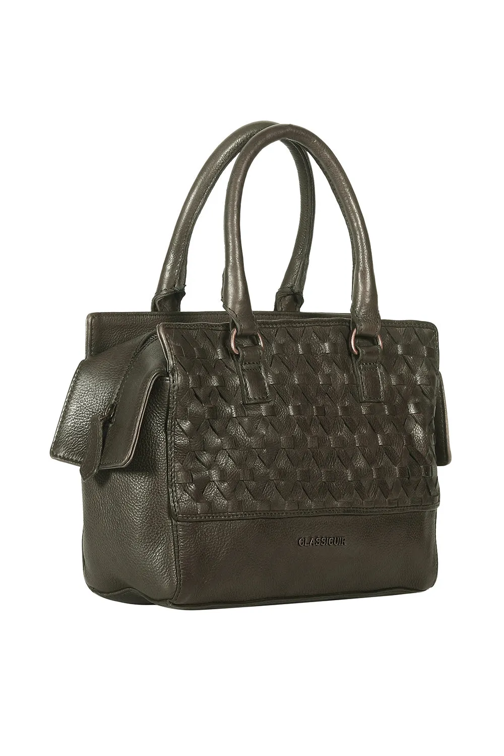 Nantes Cross Weave Shoulder Bag